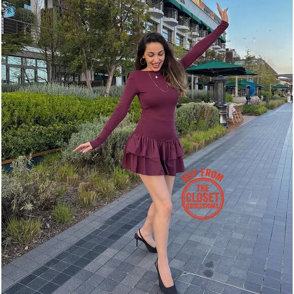 ZARA Boatneck Short Dress NWT - Picture 14 of 16